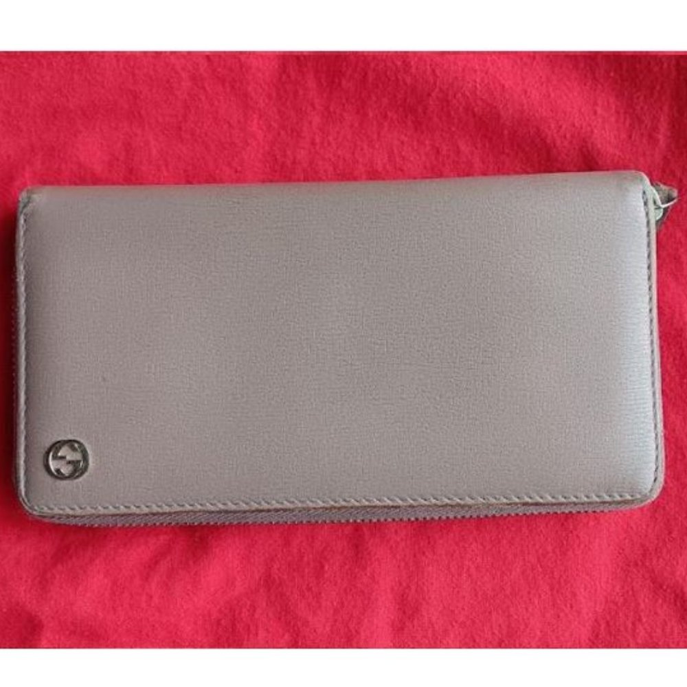 Gucci G-Logo continental Wallet- Dusty Pink